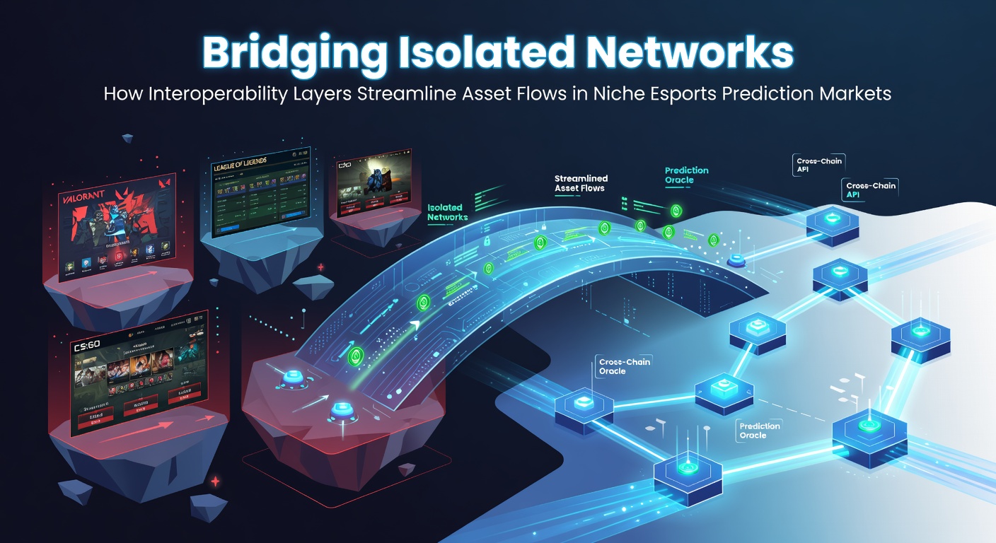 Interoperabilitätsschichten verbinden isolierte Blockchain-Netzwerke für nahtlose Asset-Transfers in Esports-Prognosemärkten