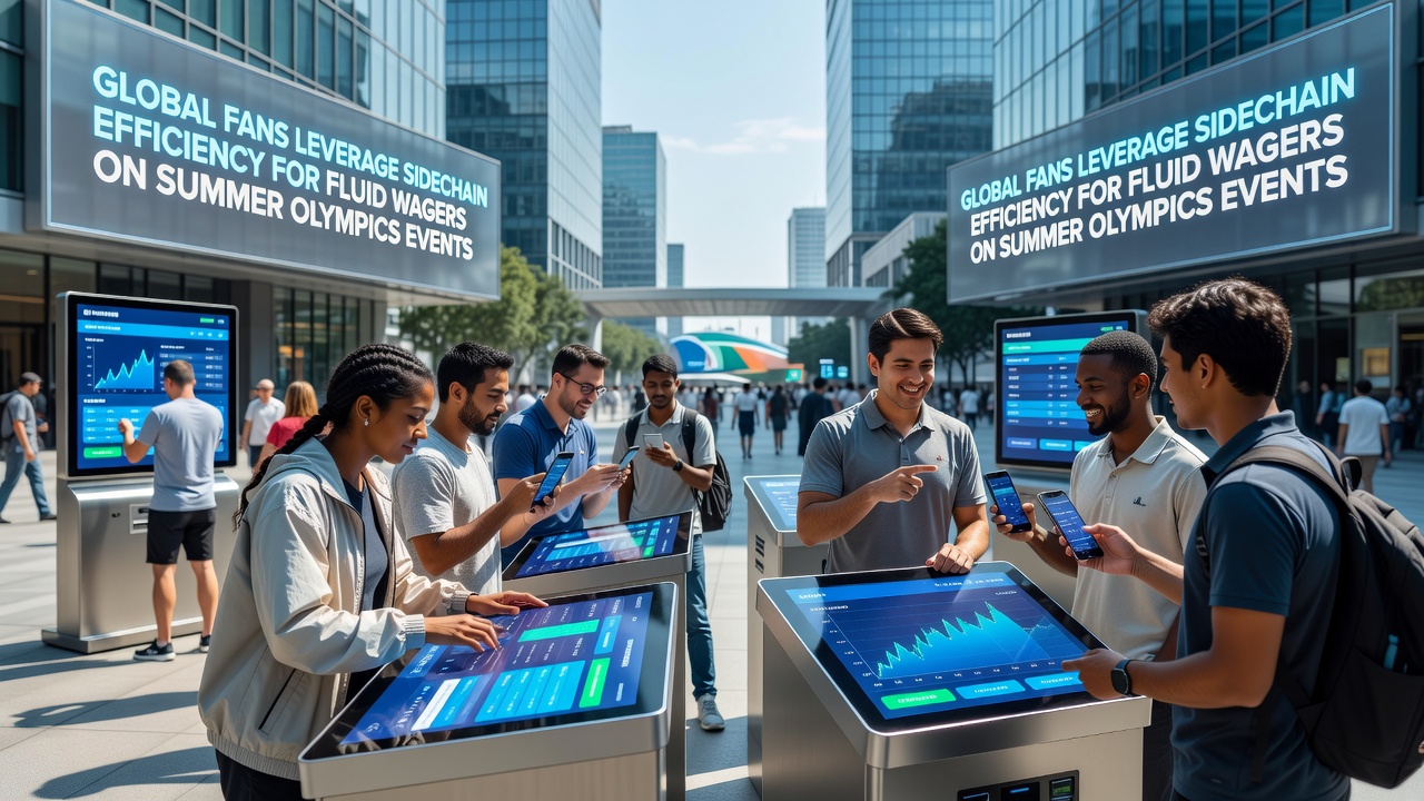Flüssige Wettabwicklungen auf Sidechains für globale Olympische Events