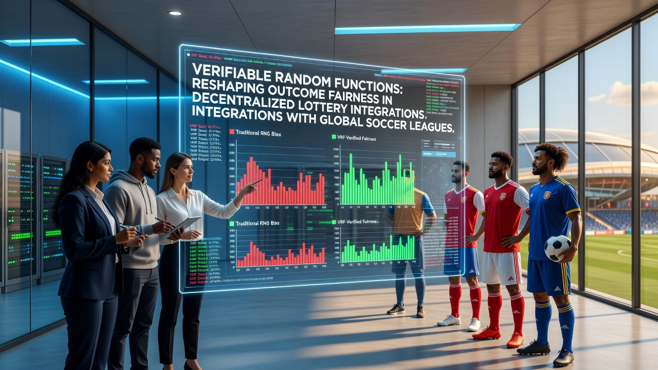 Darstellung der Integration verifizierbarer Zufallsfunktionen in dezentrale Lotteriesysteme für Fußballligen