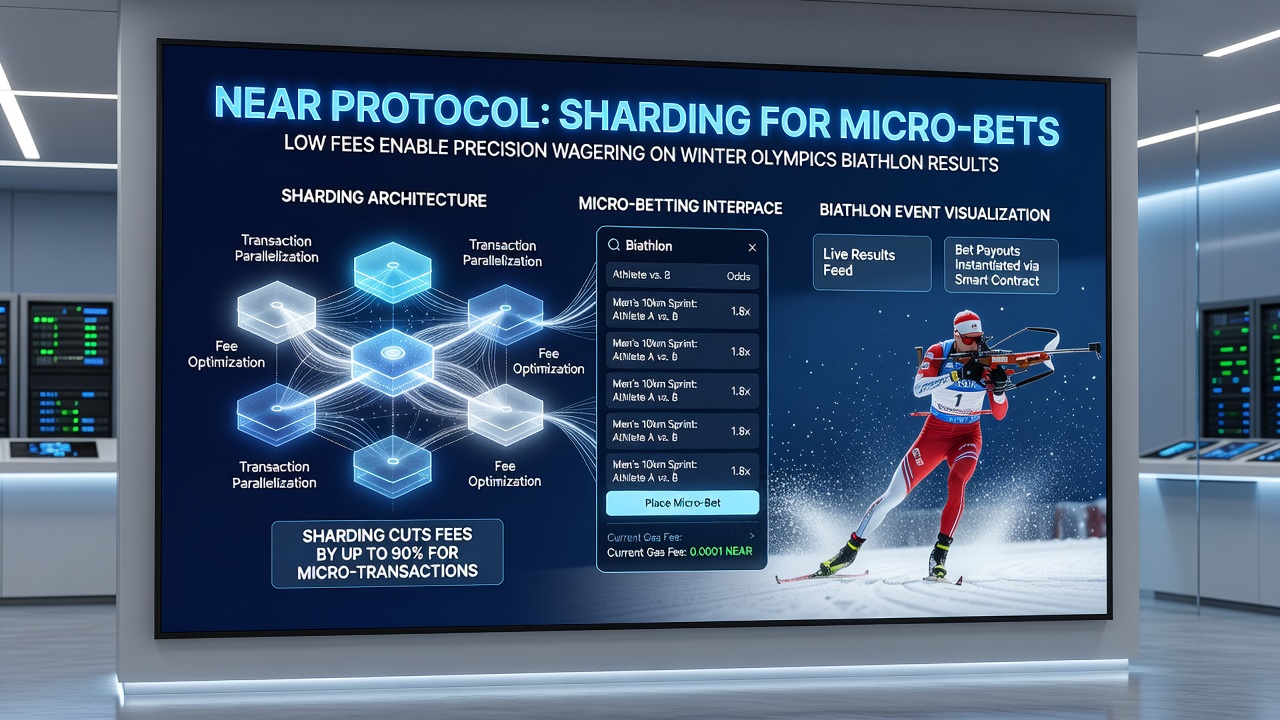 Biathlon Wettmarkt mit Near Protocol Integration