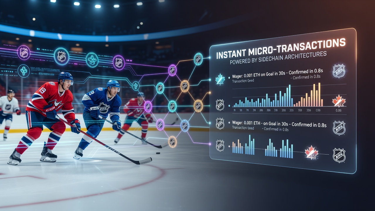 Sidechain-Netzwerke ermöglichen schnelle Transaktionen bei NHL-Wetten mit Kryptowährungen