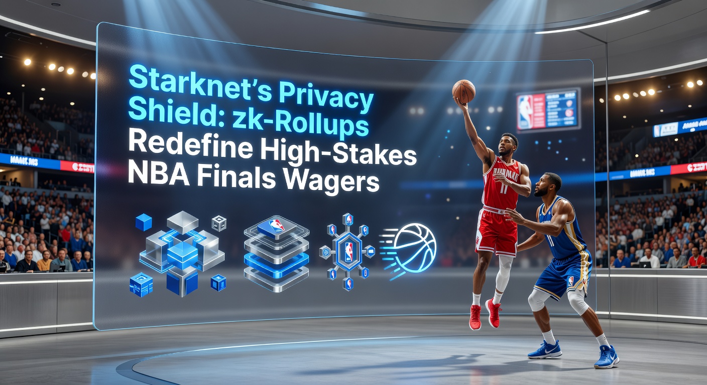 zk-Rollup-Transaktionen in Echtzeit während NBA-Finals-Wetten mit Starknet