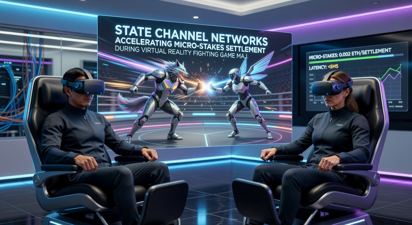 Settlement processes in state channel setups for esports betting